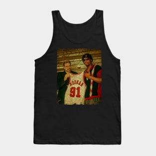 Dennis Rodman The First Join to Chicago Bulls Tank Top